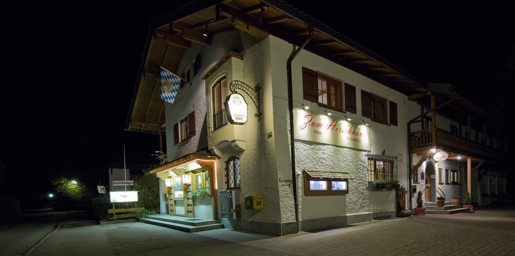 Hotel-Restaurant Zum Hirschhaus Ruhpolding Exterior foto