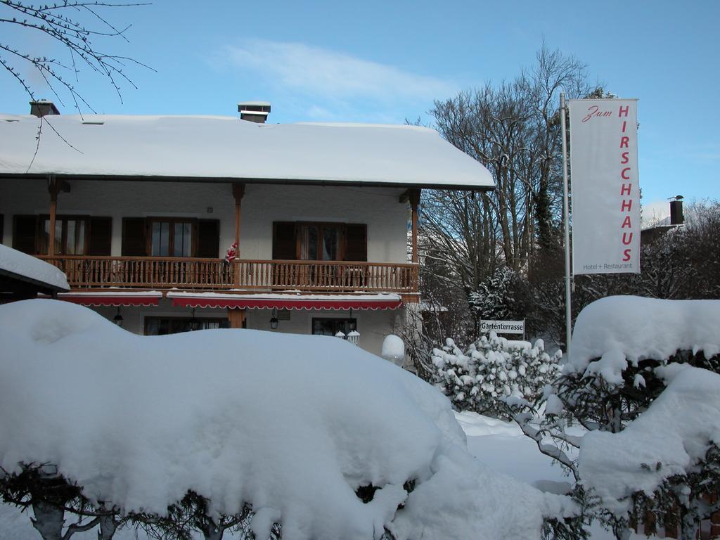 Hotel-Restaurant Zum Hirschhaus Ruhpolding Exterior foto