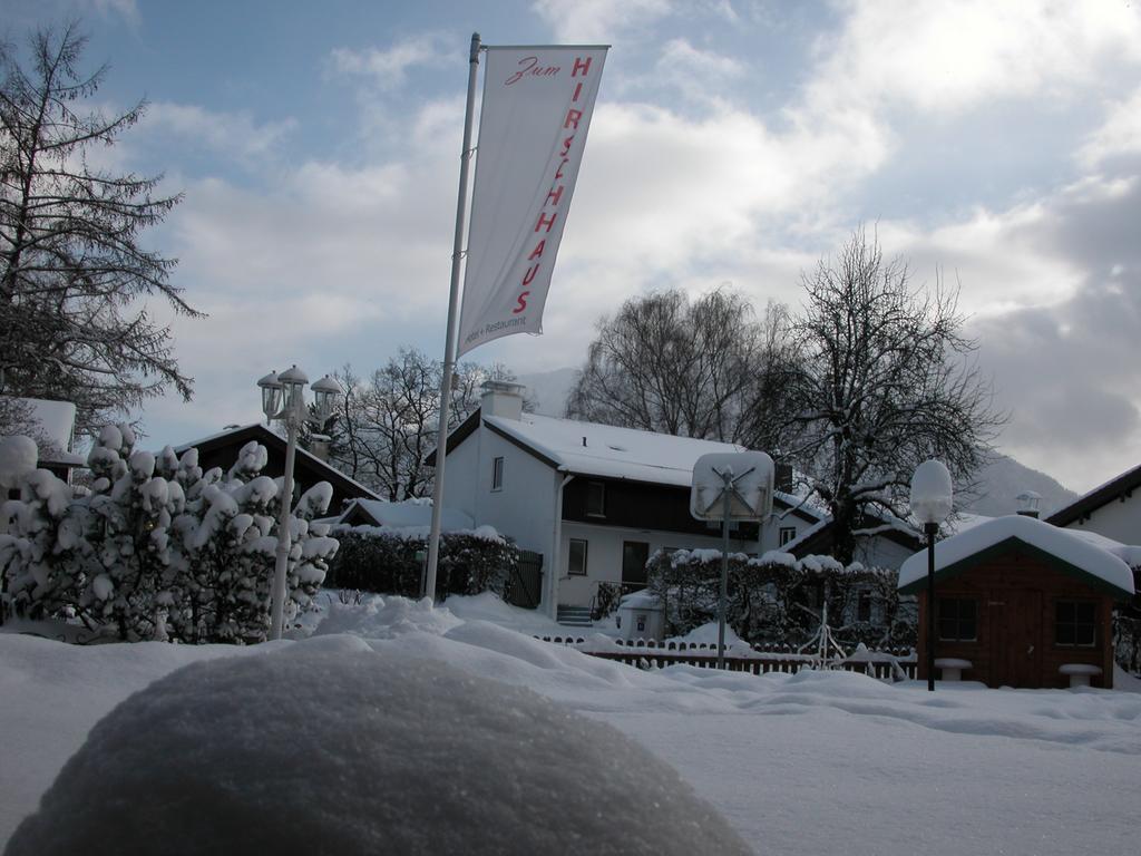 Hotel-Restaurant Zum Hirschhaus Ruhpolding Exterior foto