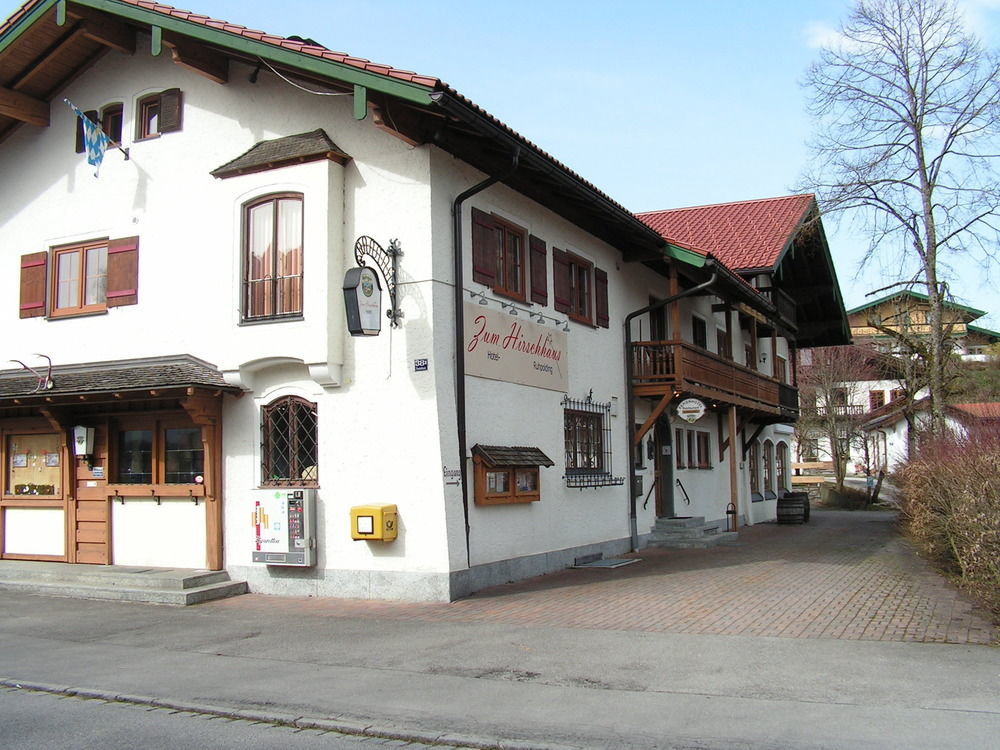 Hotel-Restaurant Zum Hirschhaus Ruhpolding Exterior foto